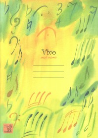 Zeszyt nutowy Vivo format A4 stojący.