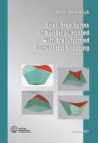 Shell free forms of buildings roofed with transformed corrugaten sheeting.
