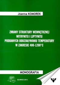 Zmiany struktury wewnętrznej witrynitu i liptynitu poddanych odziaływaniu temperatury w zakresie 400-1200°C