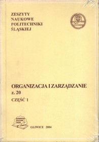 Organizacja i zarządzanie z.20 część 1