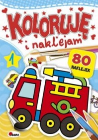 Koloruję i naklejam 1.