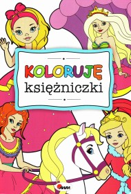 Koloruję księżniczki.