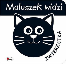 Maluszek widzi zwierzątka.