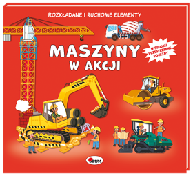 Maszyny w akcji. W środku przestrzenne pojazdy.