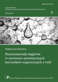 Nanomateriały węglowe w usuwaniu syntetycznych barwników organicznych z wód.