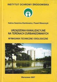 Urządzenia kanalizacyjne na terenach zurbanizowanych.