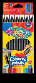 Kredki 12 Colorino czarne
