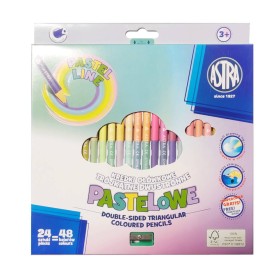 Kredki 24/48 Astra pastelowe