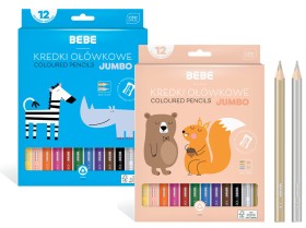 Kredki 12 Jumbo BB