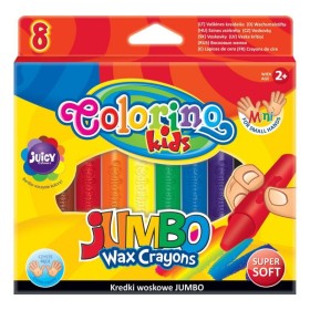 Kredki świecowe 12 Jumbo Colorino