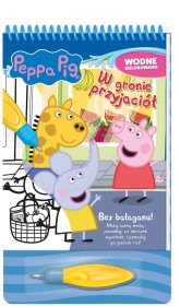 Peppa Pig W gronie przyjaciół wodne kolorowanie