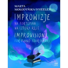 Improwizje na fortepian na cztery ręce.