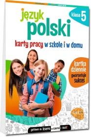 Język polski karty pracy w szkole i domu klasa 5