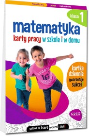 Matematyka klasa 1 karty pracyw szkole i w domu