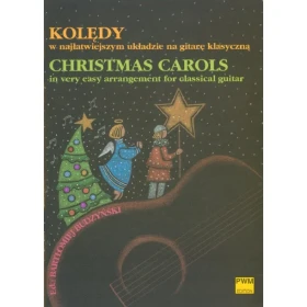 Kolędy w najłatwiejszym układzie na gitarę klasyczną.