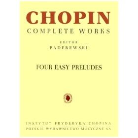 Chopin Cztery łatwe preludia na fortepian