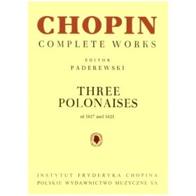 Chopin Trzy Polonezy na fortepian
