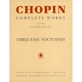Chopin Trzy łatwe Nokturny na fortepian