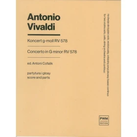 Vivaldi Koncert g-moll RV 578 opracowanie na dwoje skrzypiec 