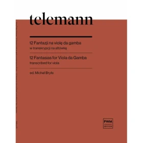 Telemann 12 fantazji na violę da gamba w transkrypcji na altówkę.