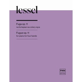 Lessel Fuga Op.11 na fortepian na cztery ręce