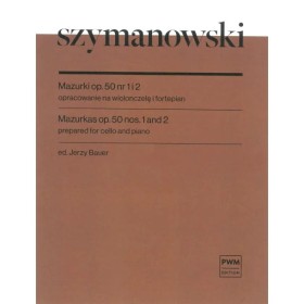 Szymanowski Mazurki Op.50 nr 1 i 2 na wiolonczelę i fortepian