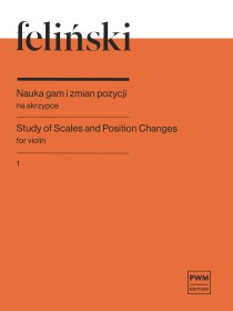 Nauka gam i zmian pozycji na skrzypce. Zeszyt 1