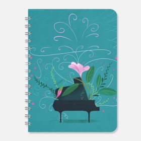 Notes A5 Fortepian. Nuciaki