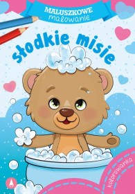 Maluszkowe malowanie słodkie misie