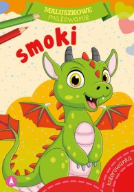 Maluszkowe malowanie smoki