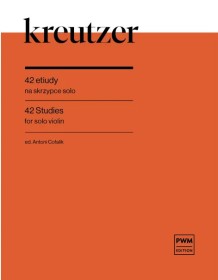 Kreutzer. 42 etiudy na skrzypce solo.