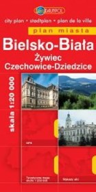 Bielsko-Biała, Żywiec, Czechowice -Dziedzice pl.miasta 1:20 tyś.