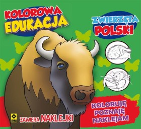 Zwierzęta Polski. kolorowa edukacja