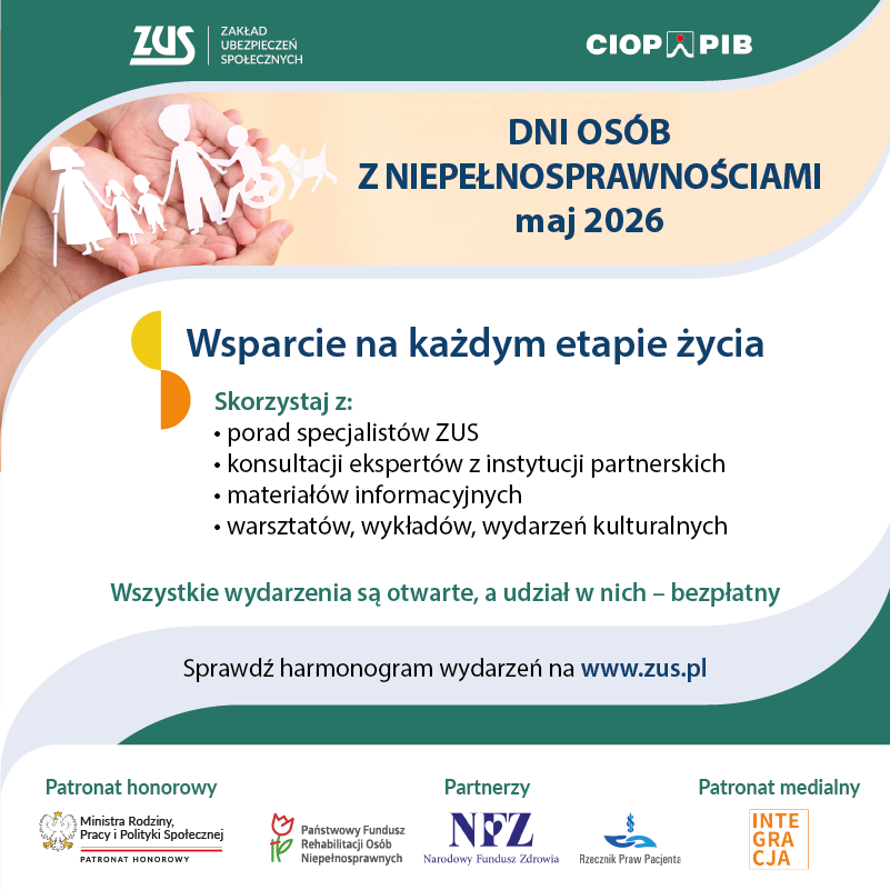 DNI OSÓB Z NIEPEŁNOSPRAWNOŚCIĄ